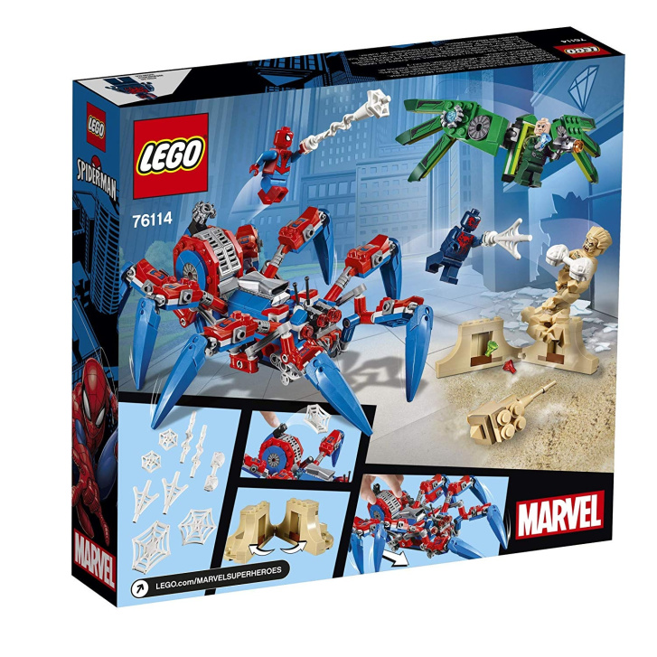 76114 LEGO SUPER HEROES - Spider-Man a jeho Pavoukolez