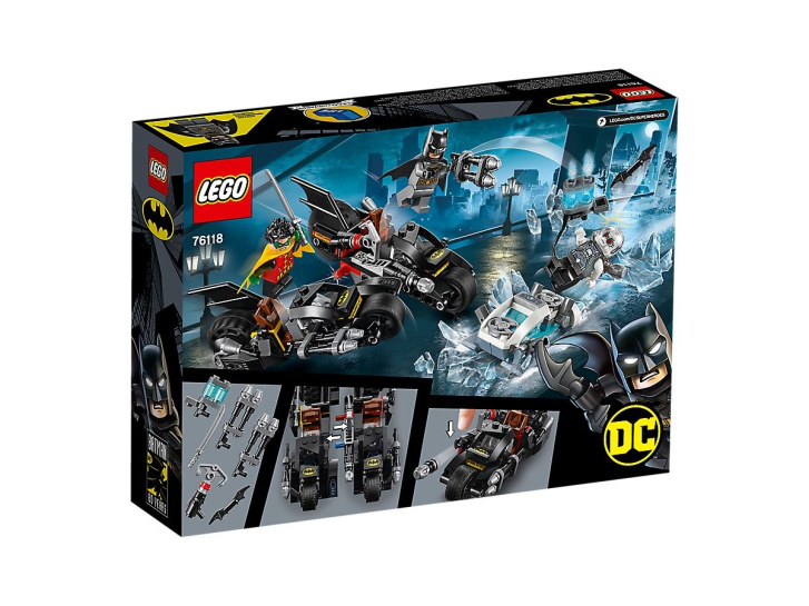 76118 Lego Batman: Mr. Freeze vs. Batman na motorce
