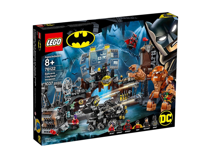 76122 LEGO BATMAN – Clayface útočí na Batmanovu jeskyni