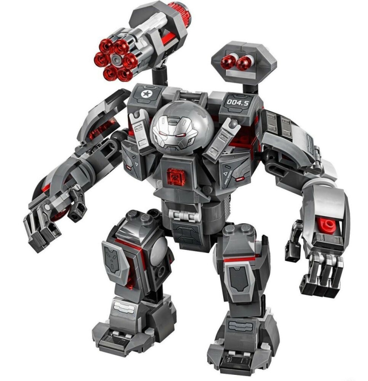 LEGO MARVEL 76124 – War Machine v robotickém obleku