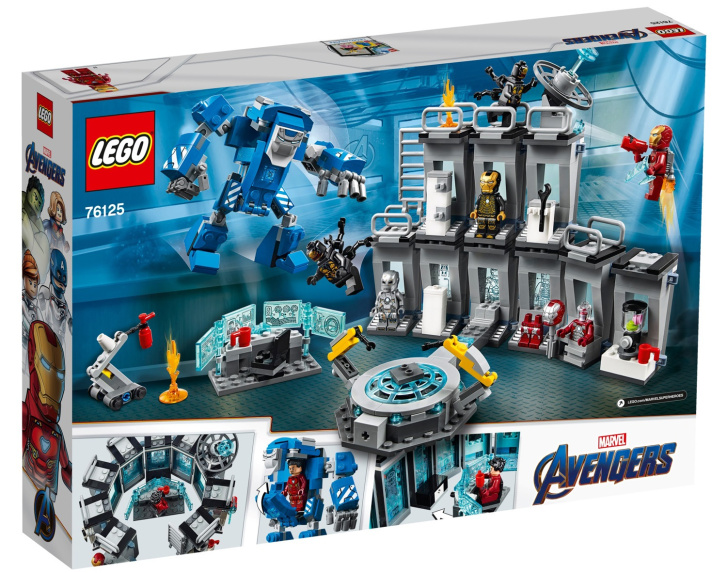 76125 LEGO SUPER HEROES - Iron Man a jeho obleky