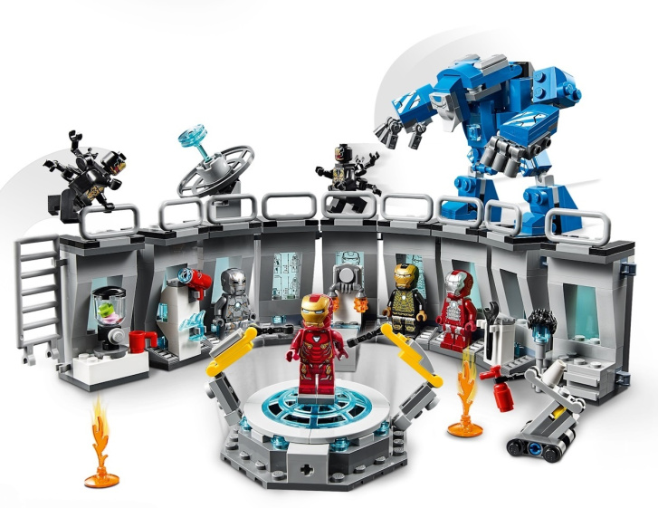 76125 LEGO SUPER HEROES - Iron Man a jeho obleky