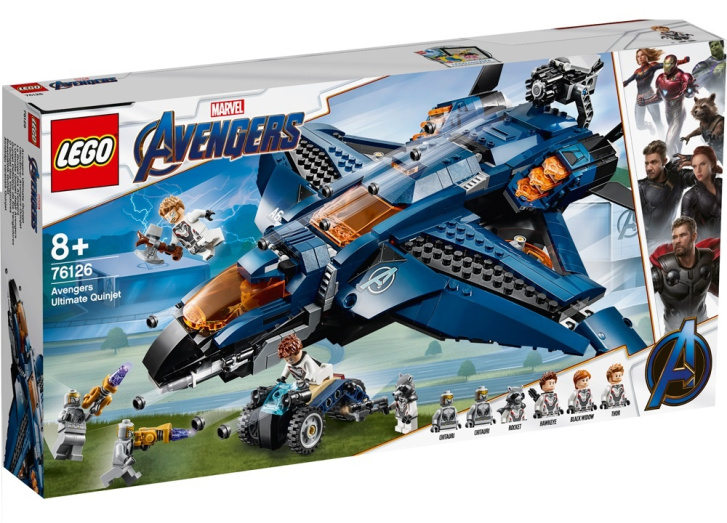 76126 LEGO MARVEL – Avengers tryskáč
