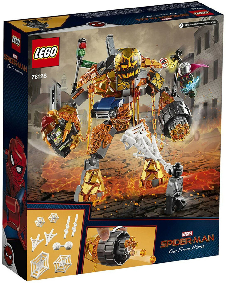 76128 Lego Marvel Spider-Man boj s Molten manem