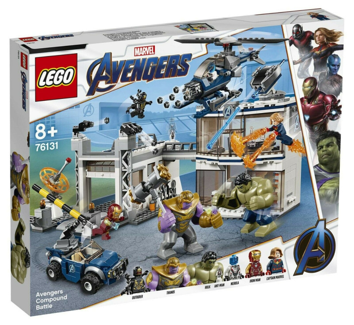 76131 LEGO MARVEL – Bitva o Avengers základnu