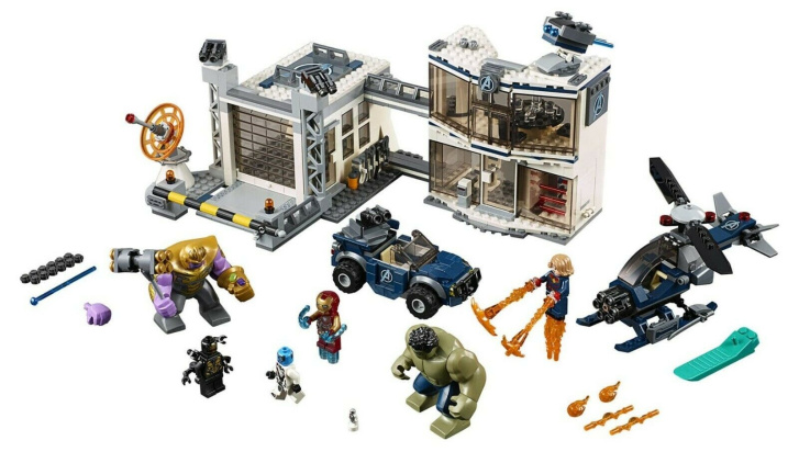 76131 LEGO MARVEL – Bitva o Avengers základnu