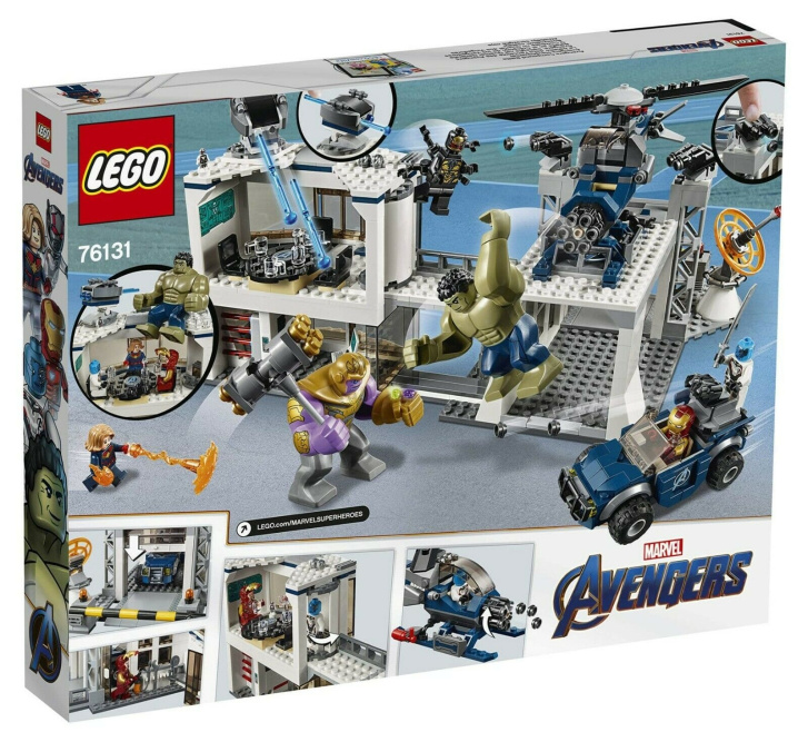 76131 LEGO MARVEL – Bitva o Avengers základnu