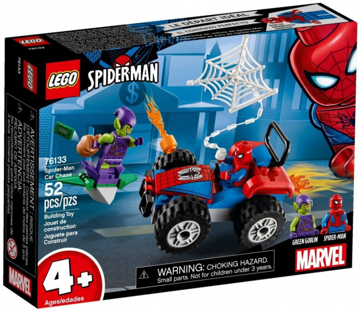 76133 LEGO MARVEL - Spider-Man a honička na autech
