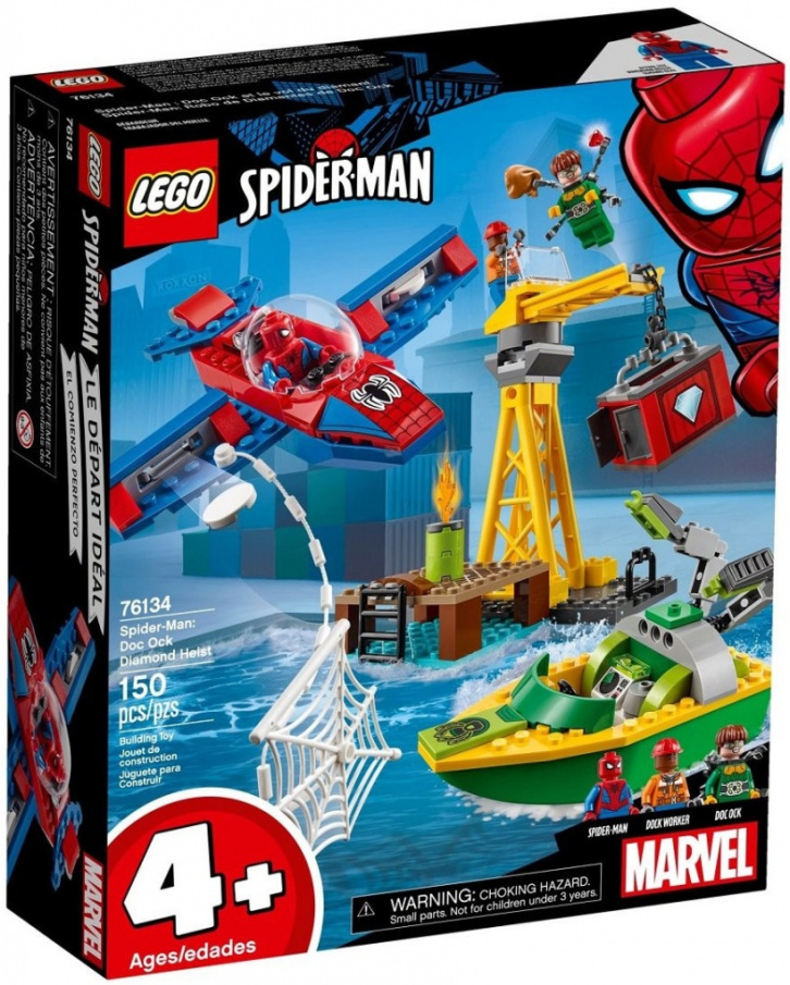 76134 LEGO SUPER HEROES - Spider-Man: Dr Ock a krádež diamantů