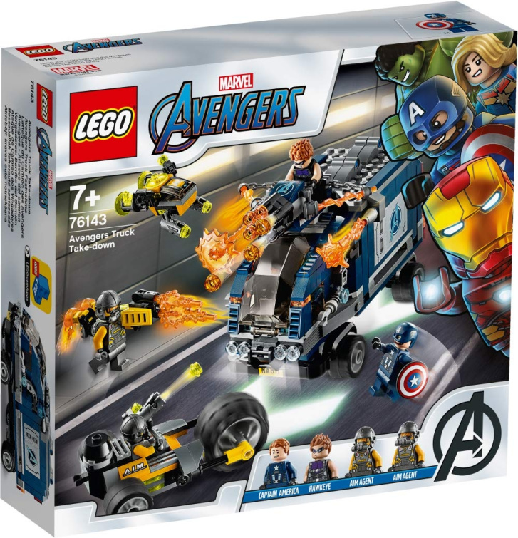 76143 LEGO AVENGERS - Boj o náklaďák