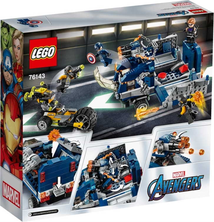76143 LEGO AVENGERS - Boj o náklaďák