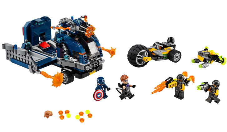 76143 LEGO AVENGERS - Boj o náklaďák