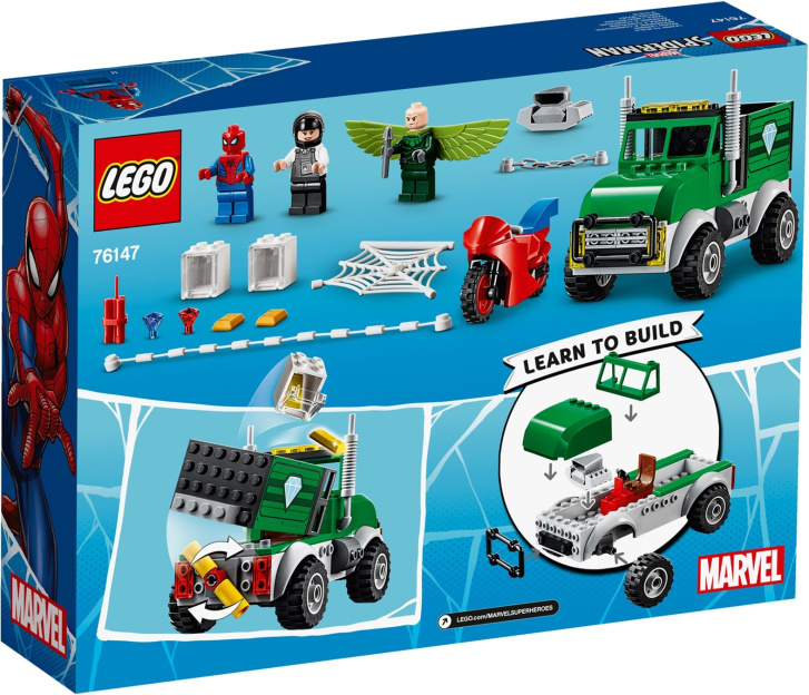76147 LEGO SUPER HEROES - Vulture a přepadení kamionu