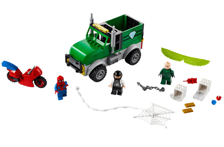 76147 LEGO SUPER HEROES - Vulture a přepadení kamionu