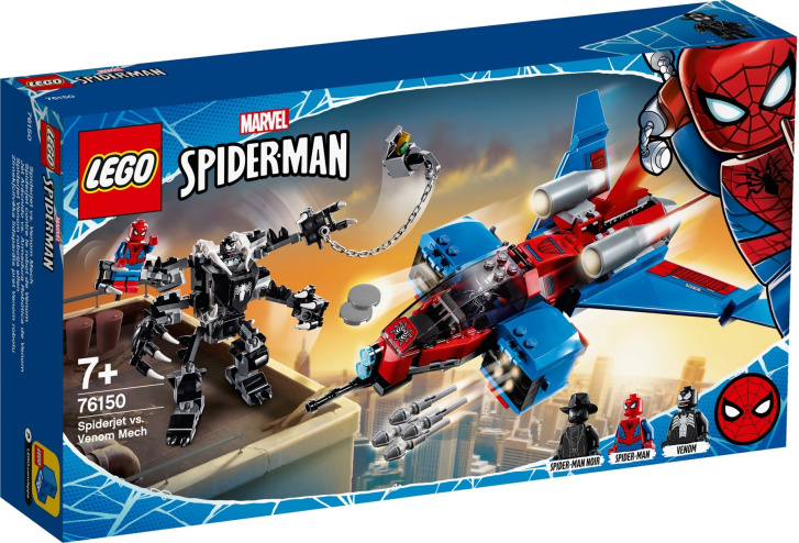 76150 LEGO SUPER HEROES - Spiderjet vs. Venomův robot