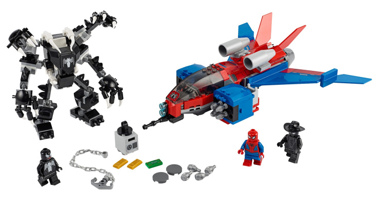 76150 LEGO SUPER HEROES - Spiderjet vs. Venomův robot
