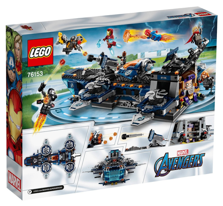 76153 LEGO MARVEL – Helicarrier Avengerů
