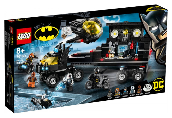 76160 LEGO SUPERHEROES – Mobilní základna Batmana