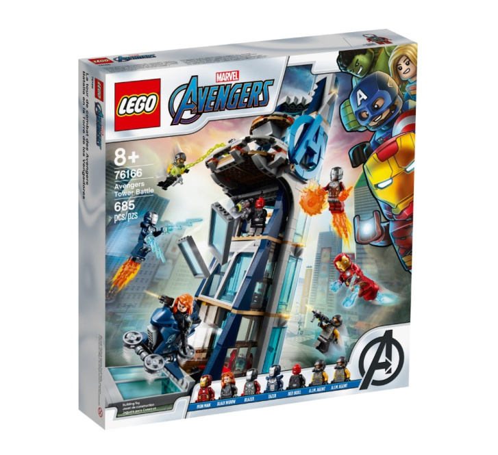 76166 LEGO MARVEL – Boj ve věži Avengerů
