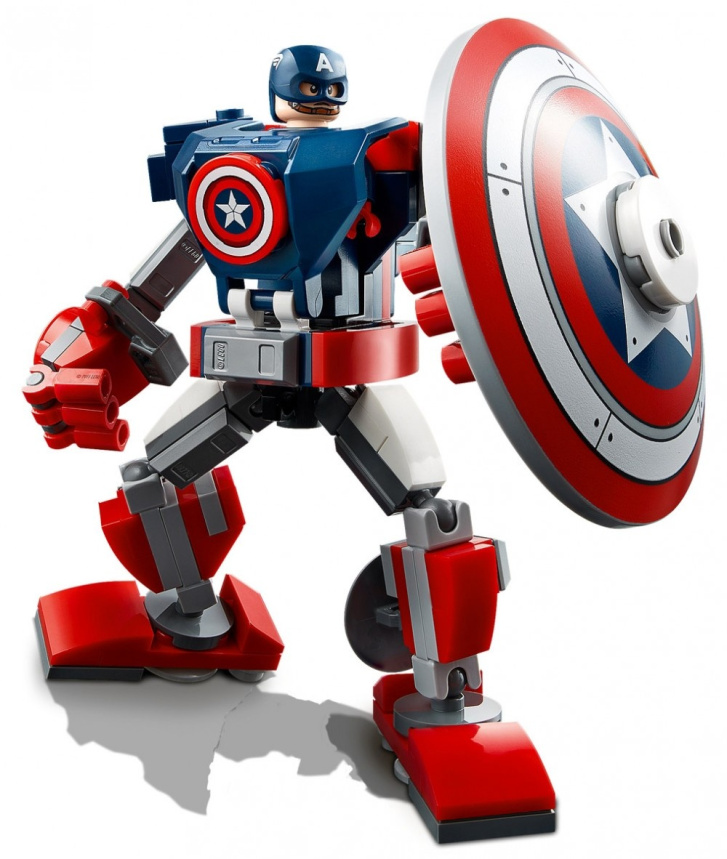 76168 LEGO MARVEL Captain America v obrněném robotovi