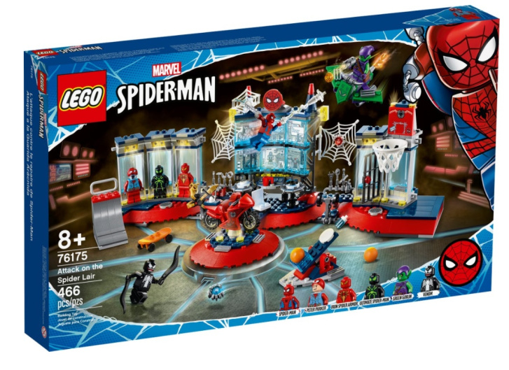 76175 LEGO MARVEL – SpiderMan útok na pavoučí doupě