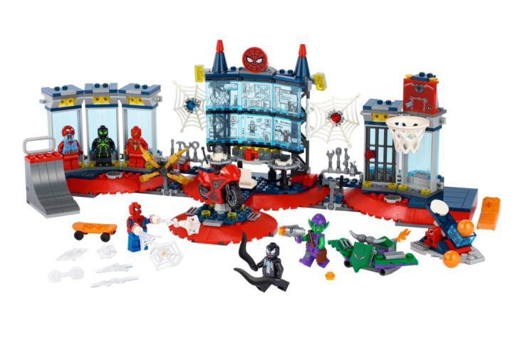 76175 LEGO MARVEL – SpiderMan útok na pavoučí doupě