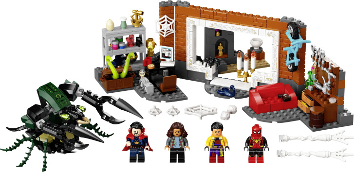 76185 Lego Marvel- Spiderman v dílně Sanctum
