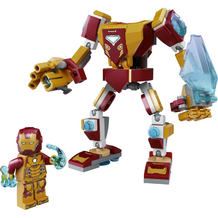 76203 LEGO MARVEL AVENGERS – Iron Manovo robotické brnění
