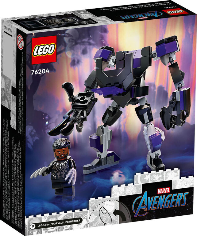 76204 Lego Marvel Avengers – Black Pantherovo robotické brnění