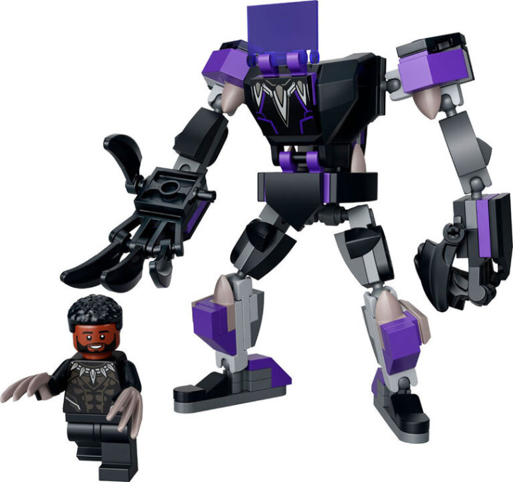 76204 Lego Marvel Avengers – Black Pantherovo robotické brnění