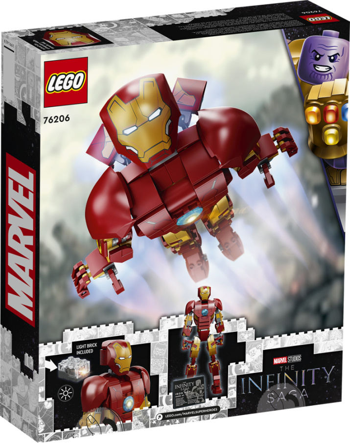 76206 Lego Marvel - Figurka Iron Man