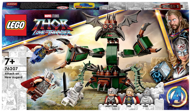 76207 Lego Marvel Thor- Útok na Nový Asgard