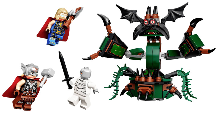 76207 Lego Marvel Thor- Útok na Nový Asgard