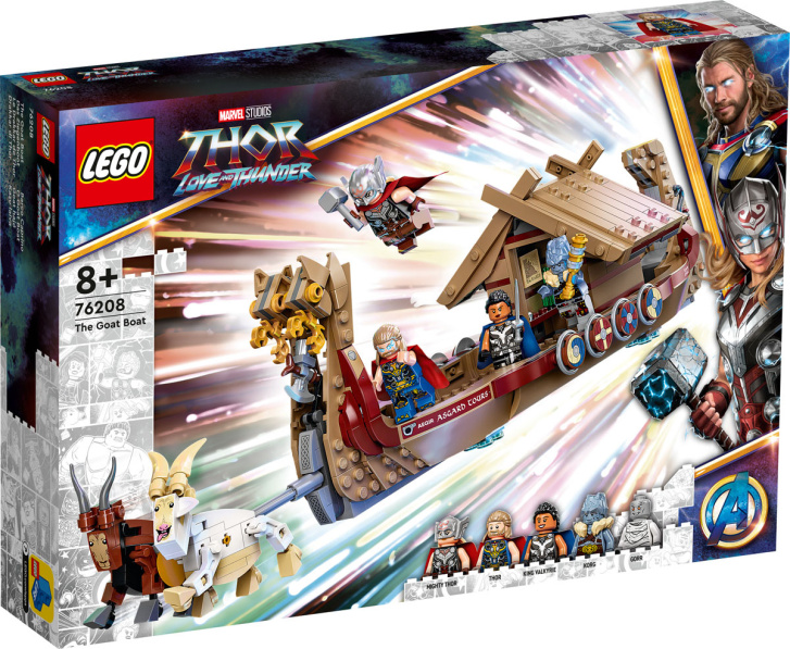 76208 Lego Marvel Thor- Loď s kozím spřežením