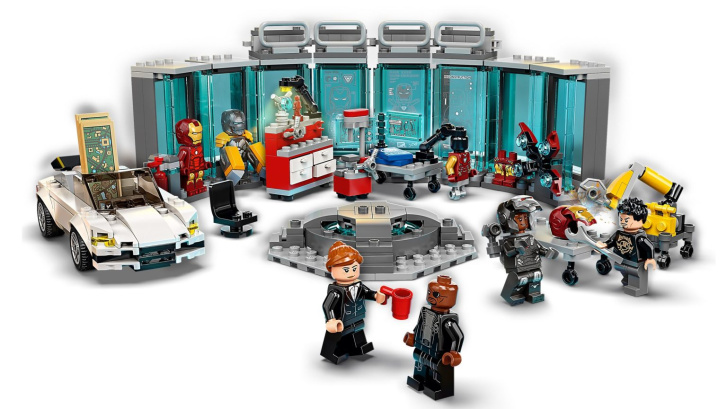 76216 Lego Marvel - Zbrojnice Iron Mana