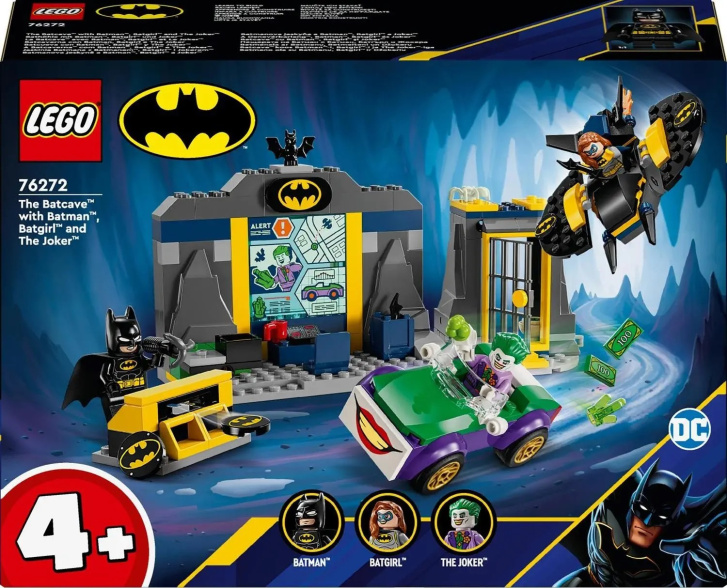 76272 Lego Batman – Batmanova jeskyně a Batman™, Batgirl™ a Joker™
