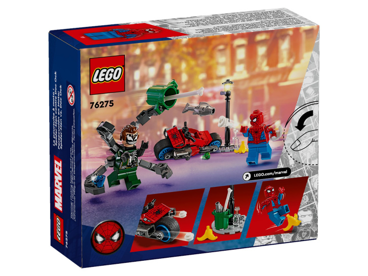 76275 Lego Marvel – Honička na motorce: Spider-Man vs. Doc Ock