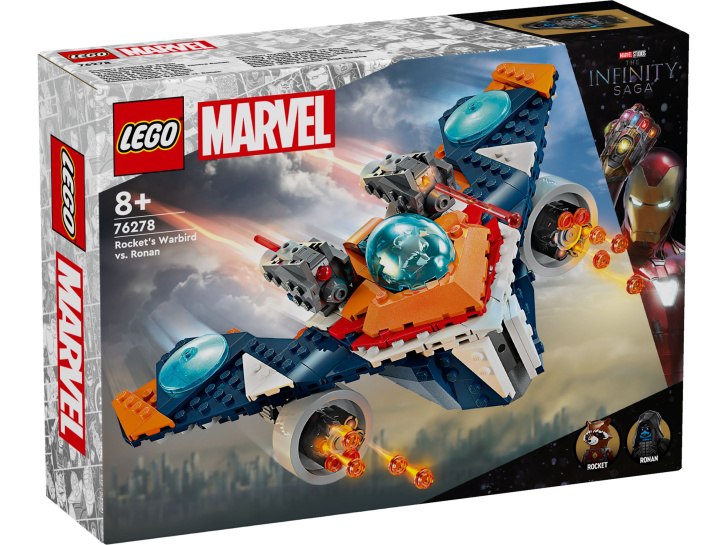 76278 Lego Marvel - Rocketův tryskáč Warbird vs. Ronan