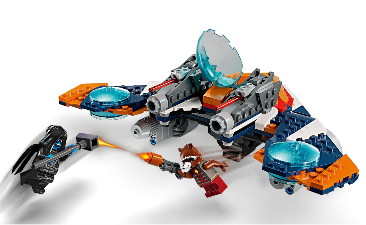 76278 Lego Marvel - Rocketův tryskáč Warbird vs. Ronan