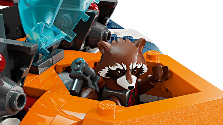76278 Lego Marvel - Rocketův tryskáč Warbird vs. Ronan