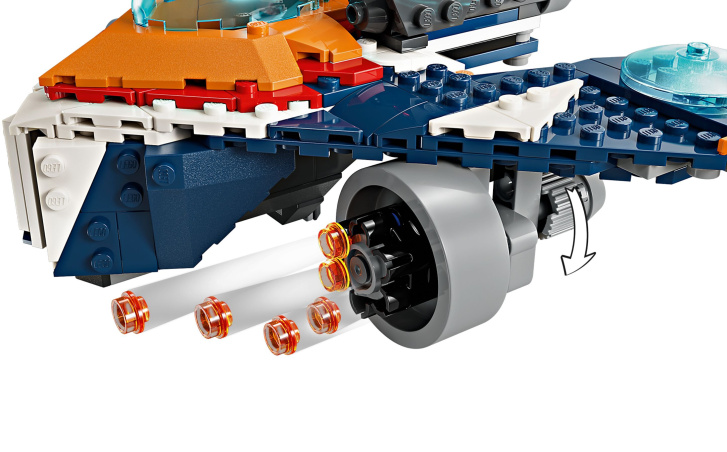 76278 Lego Marvel - Rocketův tryskáč Warbird vs. Ronan