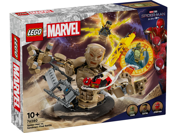 76280 Lego Marvel – Spider-Man vs. Sandman: Poslední souboj