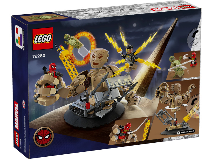 76280 Lego Marvel – Spider-Man vs. Sandman: Poslední souboj