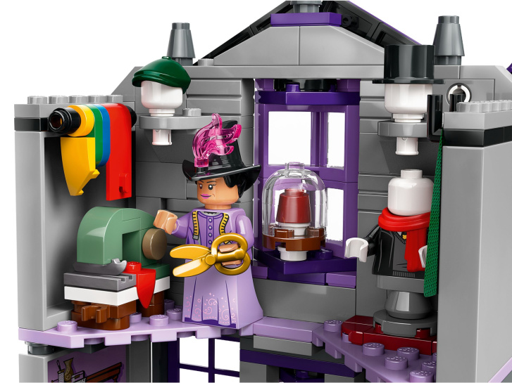 76439 Lego Harry Potter – Ollivanderův obchod a Obchod madame Malkinové
