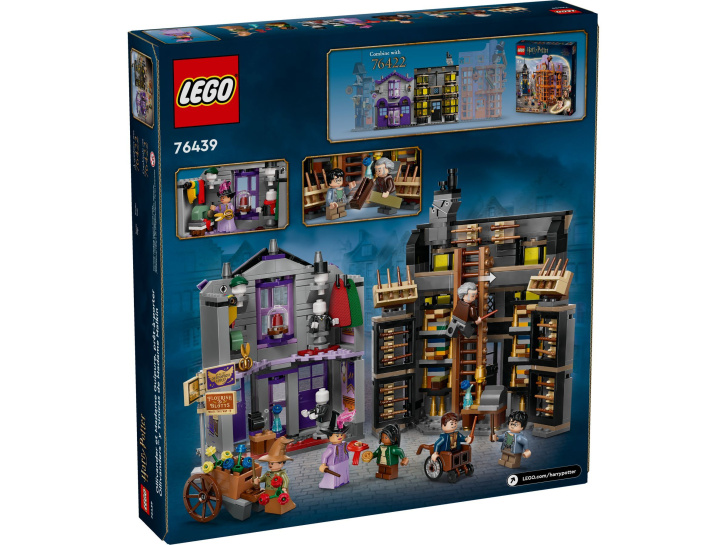 76439 Lego Harry Potter – Ollivanderův obchod a Obchod madame Malkinové