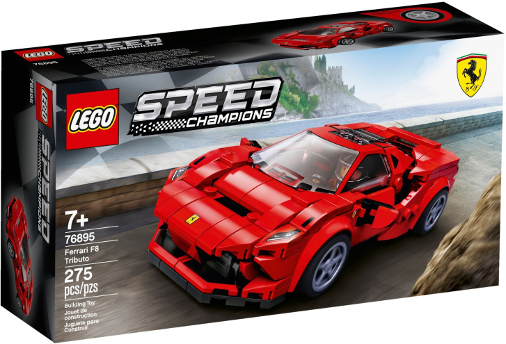 76895 LEGO SPEED CHAMPIONS - Ferrari F8 Tributo