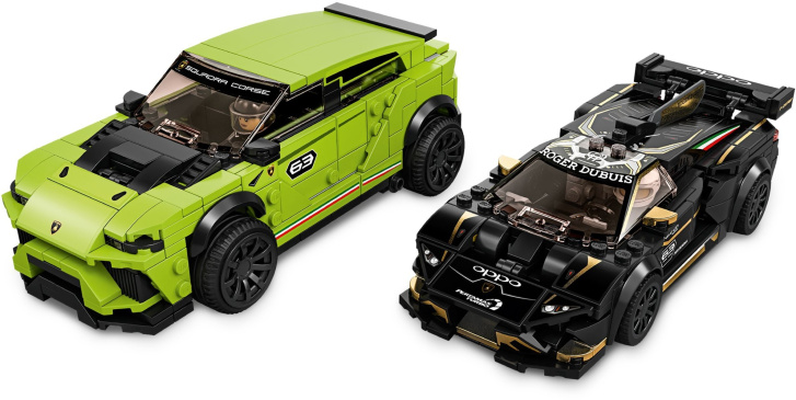 76899 LEGO SPEED CHAMPIONS - Lamborghini Urus ST-X a Lamborghini Huracán Super Trofeo EVO