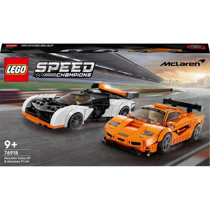 76918 Lego Speed Champions- Mclaren Solus Gt A Mclaren F1 Lm