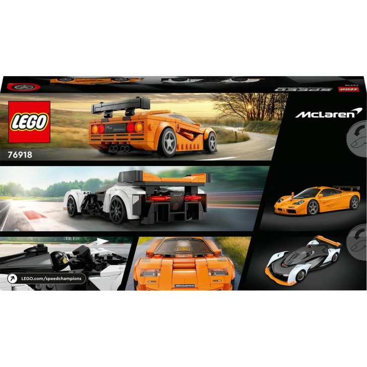 76918 Lego Speed Champions- Mclaren Solus Gt A Mclaren F1 Lm