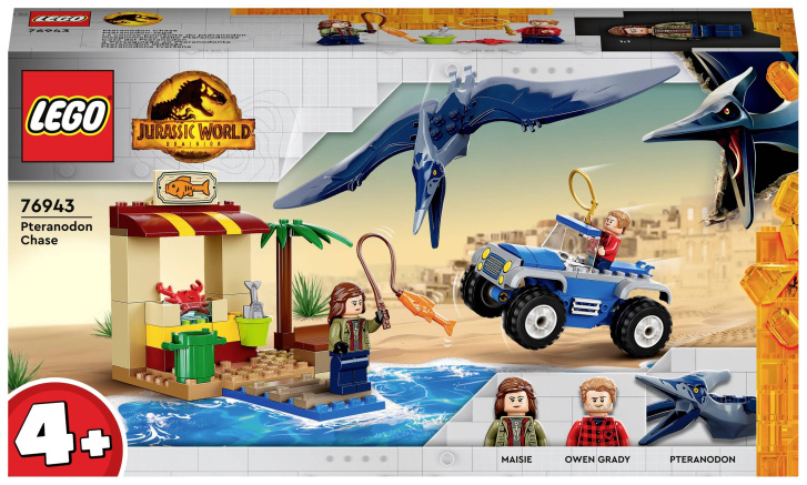 76943 Lego Jurassic World – Naháněčka s Pteranodonem